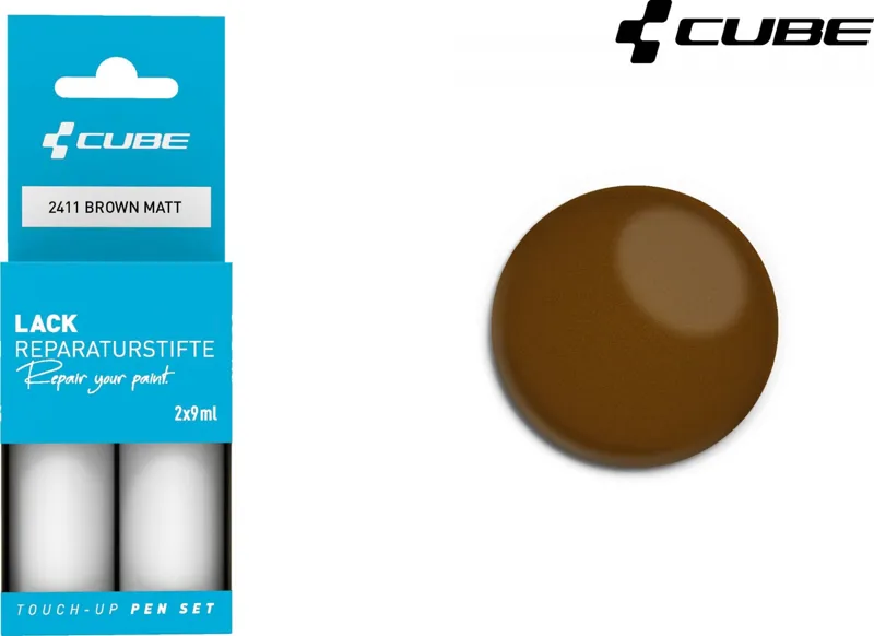 Cube Touch Up Pen Set Brown Matt 2411 30ml